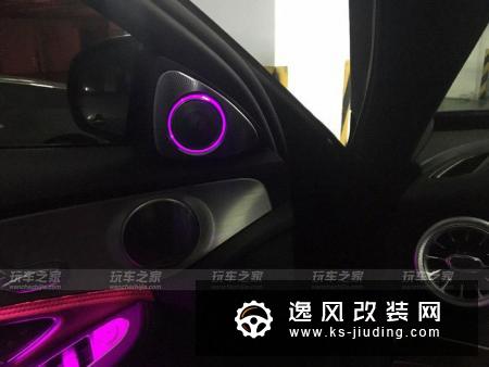 奔驰C200月光石灰改装进化AMG C43