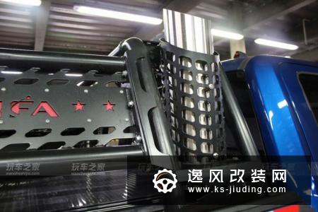 福特新猛禽改装改装前后杠 龙门架射灯