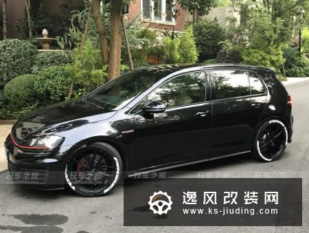 2016款高尔夫GTI 2.0TSI改装 排气轮毂轮胎升级
