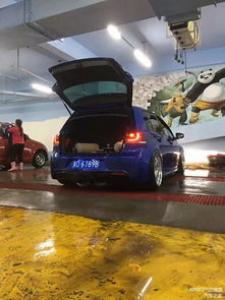 大众高尔夫嘉旅改装 border S1绞牙避震