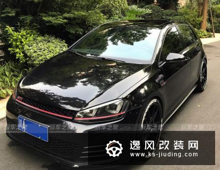2016款高尔夫GTI 2.0TSI改装 排气轮毂轮胎升级