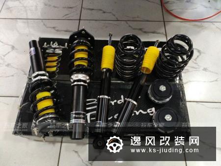 大众高尔夫嘉旅改装 border S1绞牙避震