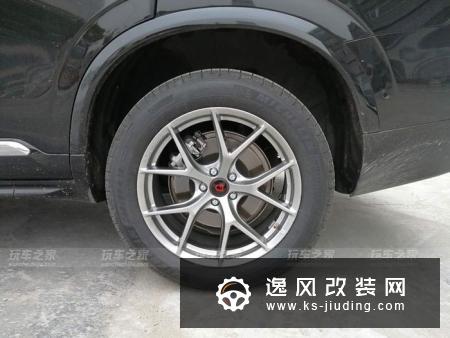 为了提高舒适度 全新沃尔沃XC90原厂20寸轮毂改19寸
