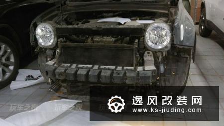 Jeep自由侠改装AVID 1.4T专用前杠 增加了接近角