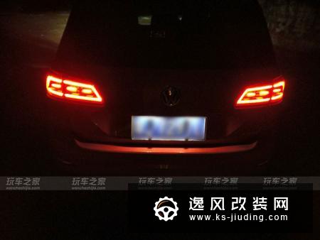 大众高尔夫嘉旅改装 border S1绞牙避震