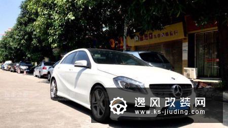 奔驰A180改装AMG包围 升级BC避震RES排气