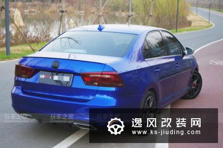 大众桑塔纳个性改装升级 移植奥迪RS前杠