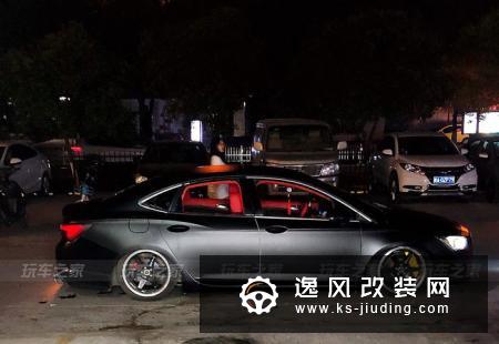 车友提别克威朗三厢版,不甘平庸改装全网首例气动低趴案例