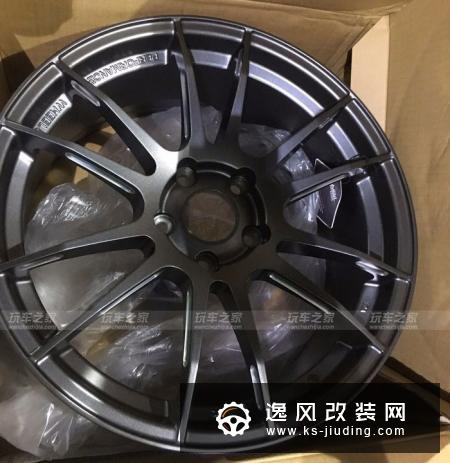 斯巴鲁新款傲虎改装18寸雅泛迪轮毂 AP5200刹车