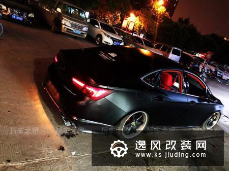 车友提别克威朗三厢版,不甘平庸改装全网首例气动低趴案例