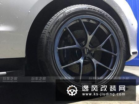 只为加宽轮胎 奔驰GLE450改装20寸BBS Rl-D轮毂