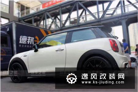 MINI COOPER S改装SSR轮毂 AP Racing刹车 NM短簧