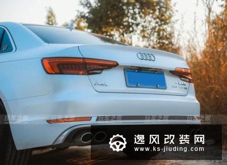 全新奥迪A4L外观改装案例 走心摄影大片