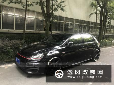 2016款高尔夫GTI 2.0TSI改装 排气轮毂轮胎升级