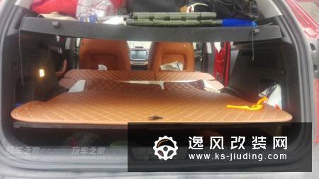 奇瑞瑞虎7改装床车 野外过夜安全小技巧