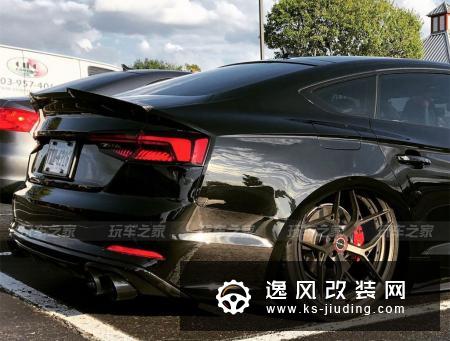 西装暴徒 奥迪S5四门版低趴改装案例