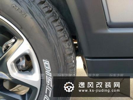 2017款指南者2.4L四驱版改装案例 固铂AT3轮胎装车