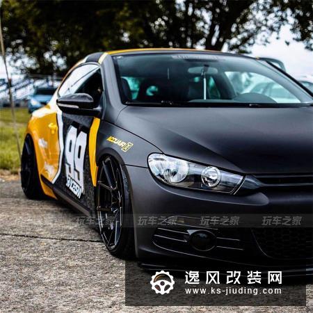 低趴只是第一步 这辆大众尚酷改装属于自己的特色