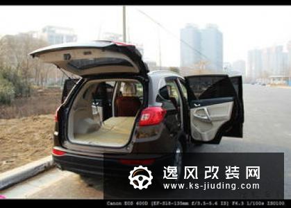 奇瑞瑞虎7改装床车 野外过夜安全小技巧