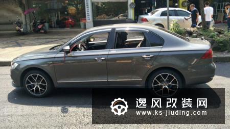 大众宝来1.6L改装案例 轮毂车灯中网升级