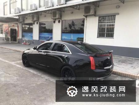 凯迪拉克ATS-L改装黑武士，提车第一天就开始改装了