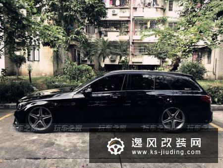 瓦罐爱好者 奔驰C200旅行版改装低趴案例