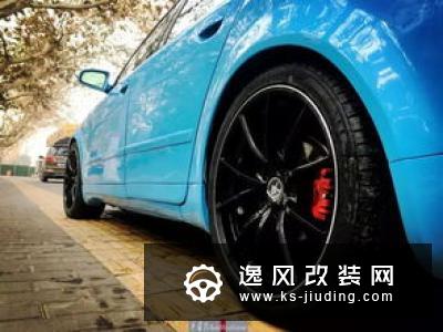 2017款奥迪RS3改装升级 19寸TE37轮毂装车