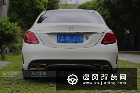 而立之年玩改装，成都80后的奔驰C200L改装分享