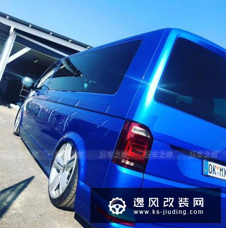 不务正业的大众凯路威T6改装案例，气动避震效果意外的好