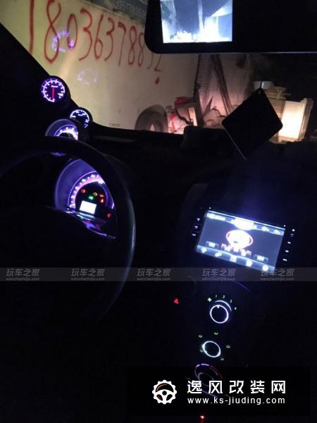 比亚迪F0改装案例 全车手工变色龙车漆