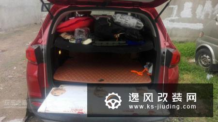 奇瑞瑞虎7改装床车 野外过夜安全小技巧
