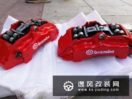 WEY VV7改装Brembo大六活塞刹车 提升制动性能