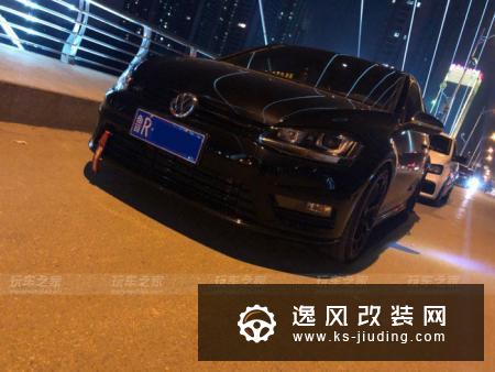 菏泽车友毕业后买了辆POLO，和兄弟的高尔夫一起改装成长