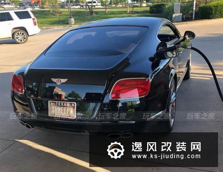 把宾利欧陆GT拿来玩低趴改装 车主真的是壕无人性