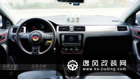 大众桑塔纳个性改装升级 移植奥迪RS前杠