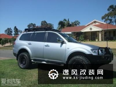 帕杰罗·劲畅改装案例 两寸升高/ST MAXX轮胎