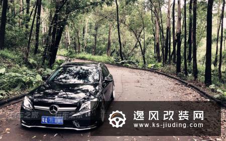 瓦罐爱好者 奔驰C200旅行版改装低趴案例