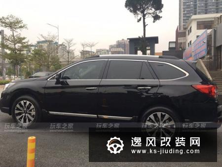 斯巴鲁新款傲虎改装18寸雅泛迪轮毂 AP5200刹车