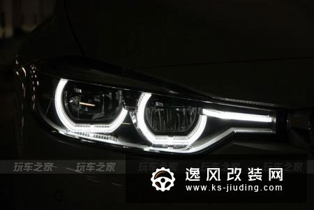 宝马3系改装纪念帖 绞牙姿态更显运动气息