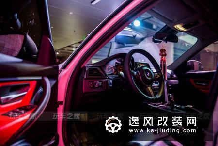 宝马3系改装纪念帖 绞牙姿态更显运动气息