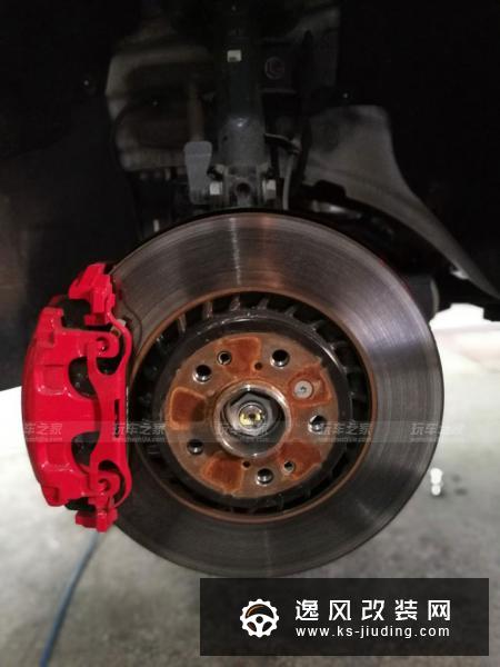 WEY VV7改装Brembo大六活塞刹车 提升制动性能