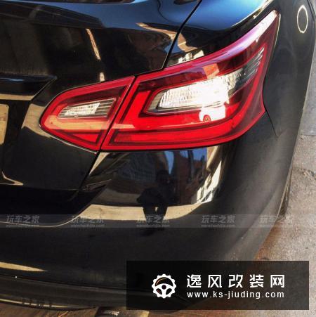 2016款天籁改装案例 黑化后的日产大沙发更好看