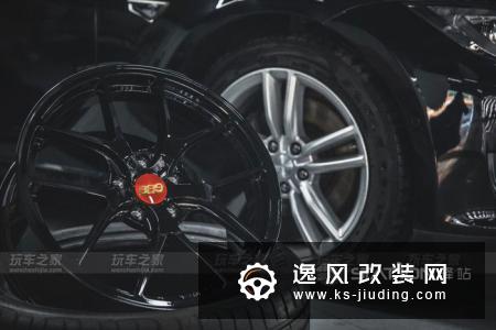 特斯拉Model S改装BBS锻造轮毂 黑武士风格更迷人