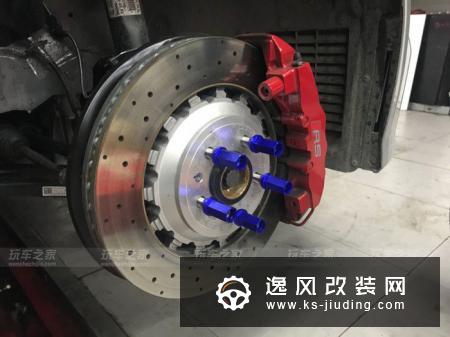 2017款奥迪RS3改装升级 19寸TE37轮毂装车