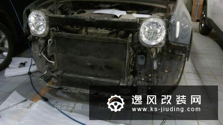 Jeep自由侠改装AVID 1.4T专用前杠 增加了接近角