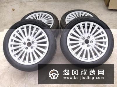 2017款奥迪RS3改装升级 19寸TE37轮毂装车