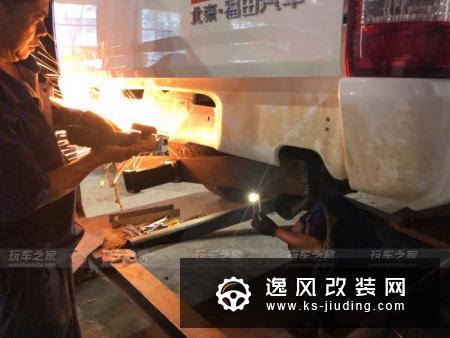 全国首台拓陆者S越野性能强化改装 底盘升高