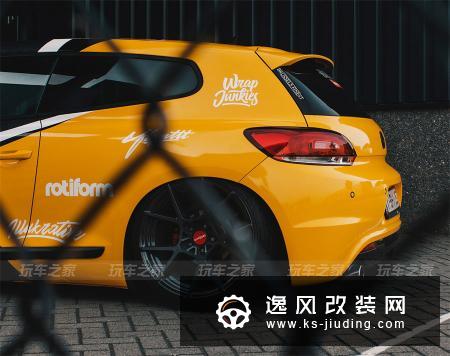 低趴只是第一步 这辆大众尚酷改装属于自己的特色