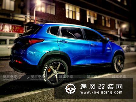 奇瑞瑞虎7改装案例 国产SUV改装轮毂后也很好看