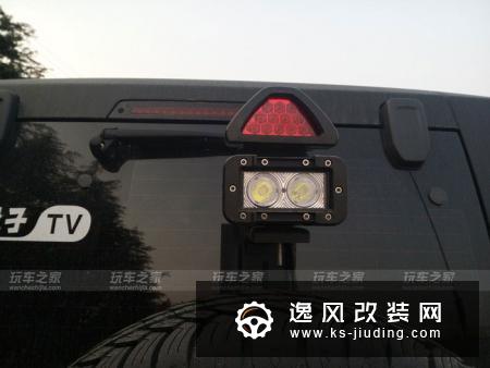 北京BJ40越野改装案例 12000磅绞盘装车
